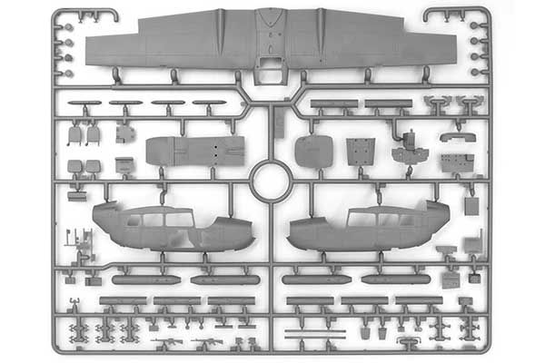 Cessna O-2A Skymaster (ICM 48290) 1/48