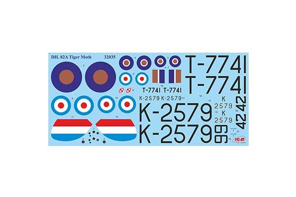 DH. 82A Tiger Moth (ICM 32035) 1/35
