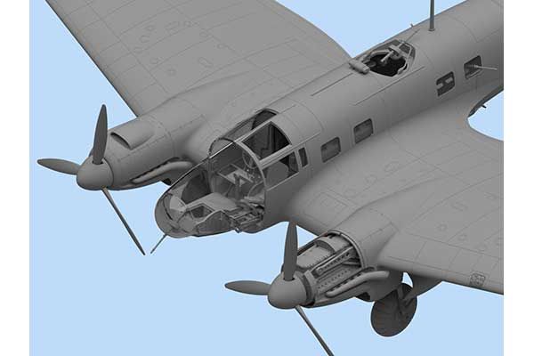 He 111H-3 ВПС Румунії (ICM 48266) 1/48