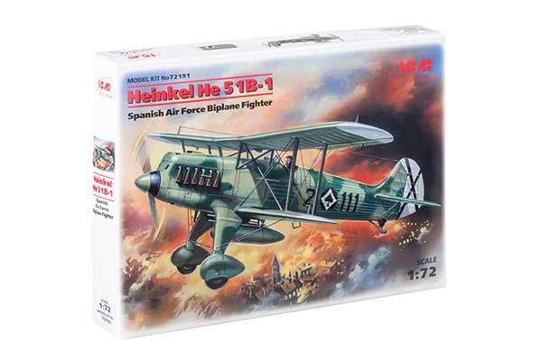 Heinkel He 51B-1 (ICM 72191) 1/72