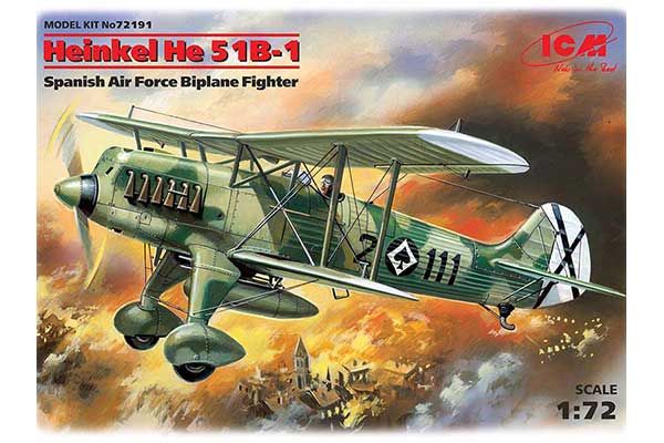 Heinkel He 51B-1 (ICM 72191) 1/72