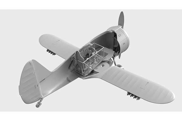 І-153 з радянськими пілотами (1939-1942) (ICM 32013) 1/32