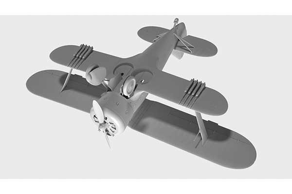 І-153 з радянськими пілотами (1939-1942) (ICM 32013) 1/32