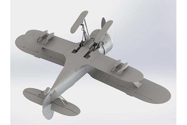 І-153 (зимова версія) (ICM 32011) 1/32