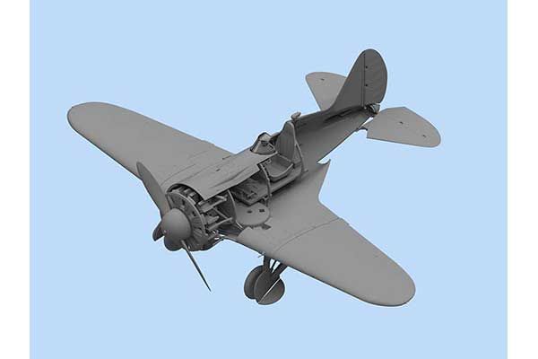 І-16 тип 24 з радянськими пілотами (1939-1942 р) (ICM 32007) 1/32