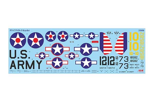 Stearman PT-17 з американськими кадетами (ICM 32051) 1/32