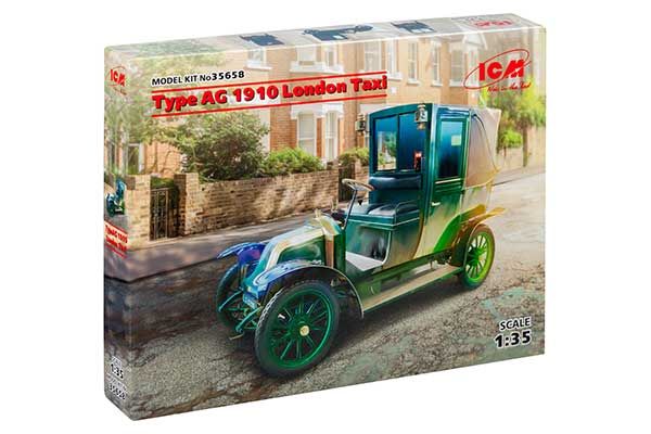 Лондонське таксі Тип AG 1910 (ICM 35658) 1/35