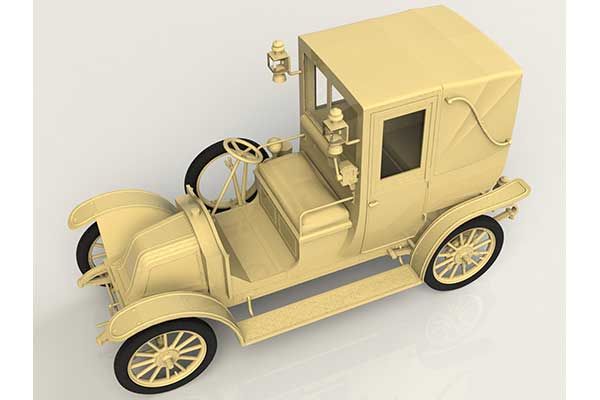 Лондонське таксі Тип AG 1910 (ICM 35658) 1/35