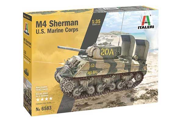 M4 SHERMAN U.S. MARINE CORPS (ITALERI 6583) 1/35