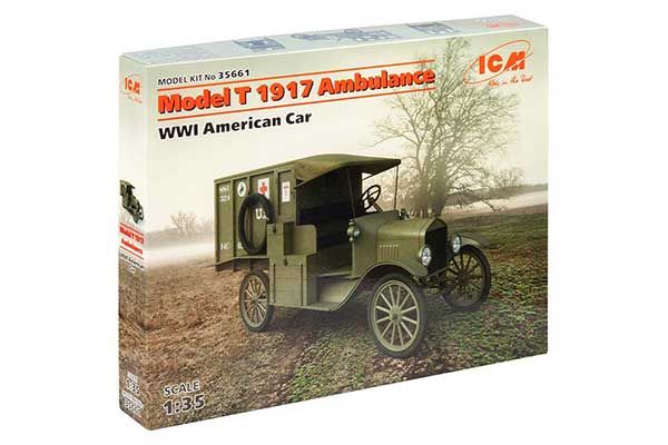 Модель Т 1917 р. (ICM 35661) 1/35