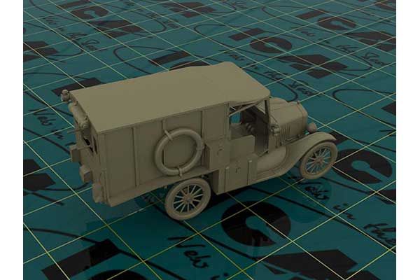 Модель Т 1917 р. (ICM 35661) 1/35