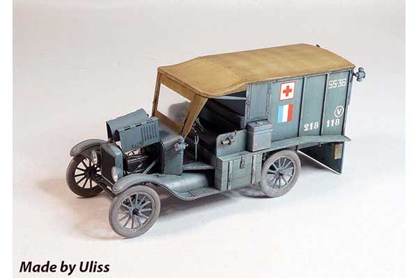 Модель Т 1917 р. (ICM 35661) 1/35