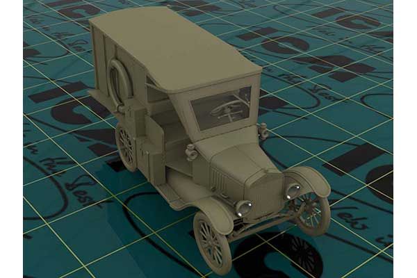 Модель Т 1917 р. (ICM 35661) 1/35