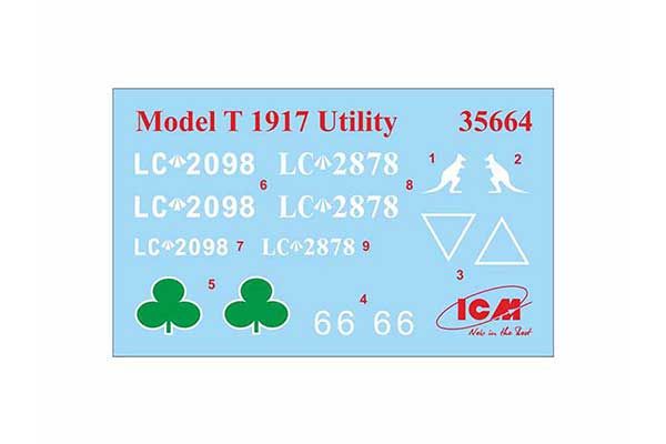 Model T 1917 Utility (ICM 35664) 1/35
