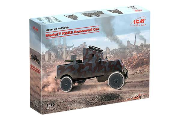 Бронеавтомобиль Model T RNAS (ICM 35669) 1/35
