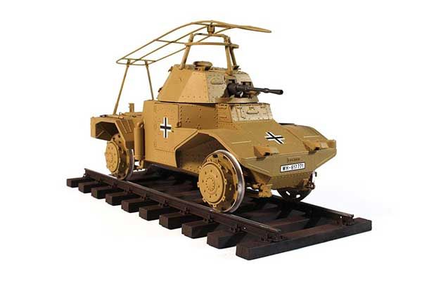 Panzerspähwagen P 204 залізничний (ICM 35376)  1/35