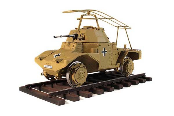 Panzerspähwagen P 204 залізничний (ICM 35376)  1/35