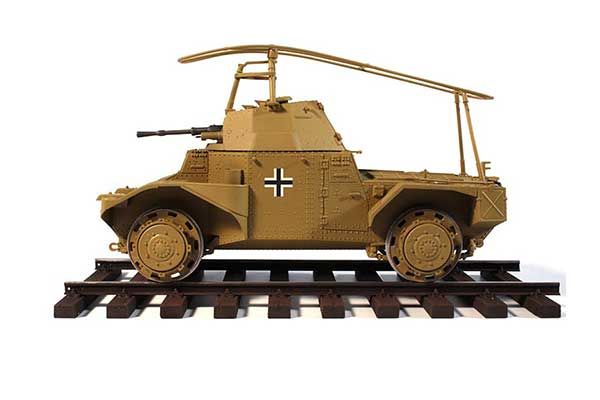 Panzerspähwagen P 204 залізничний (ICM 35376)  1/35