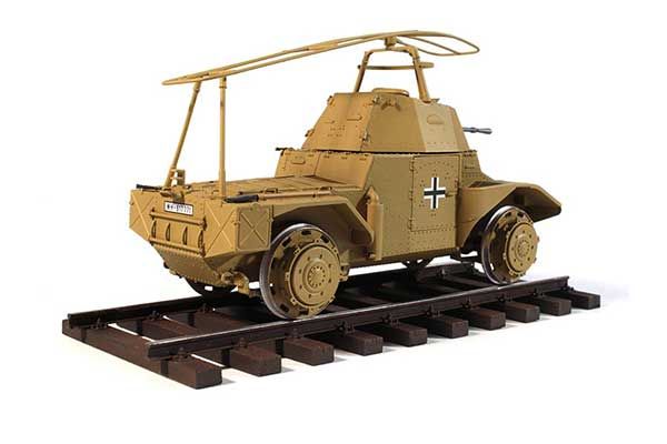 Panzerspähwagen P 204 залізничний (ICM 35376)  1/35
