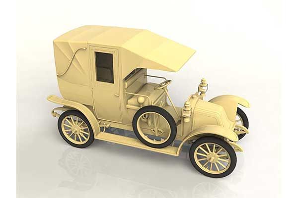 Парижское такси Тип AG 1910 г. (ICM 24030) 1/24