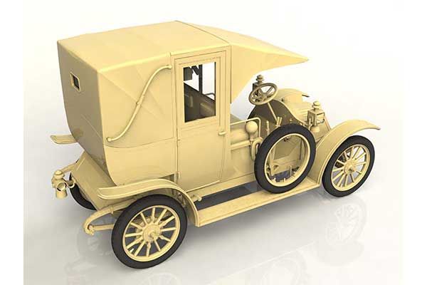 Парижское такси Тип AG 1910 г. (ICM 24030) 1/24