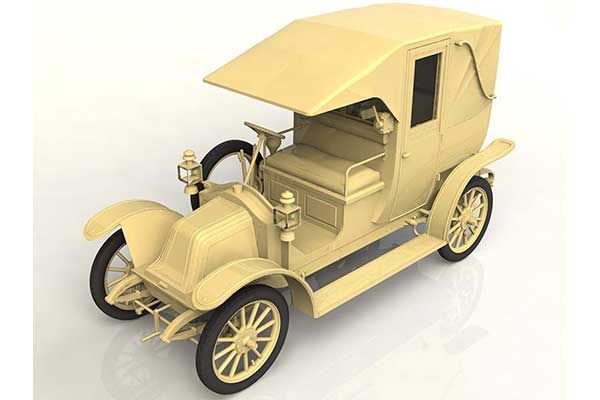 Парижское такси Тип AG 1910 г. (ICM 24030) 1/24