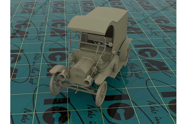Розвізний фургон Модель Т 1912 р (ICM 24008) 1/24