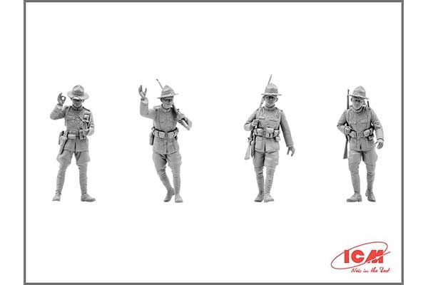 Standard B ”Liberty” з піхотою США I СВ (ICM35652) 1/35