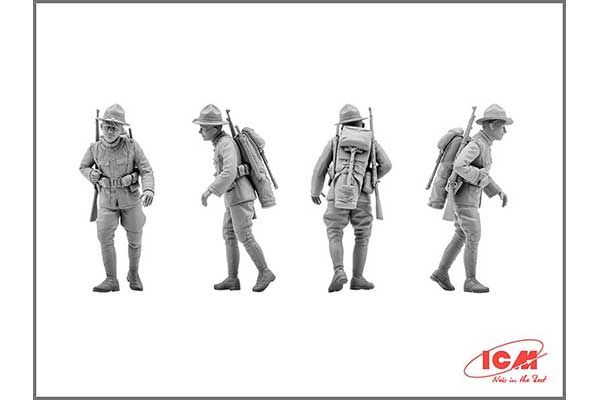 Standard B ”Liberty” з піхотою США I СВ (ICM35652) 1/35