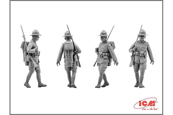 Standard B ”Liberty” з піхотою США I СВ (ICM35652) 1/35