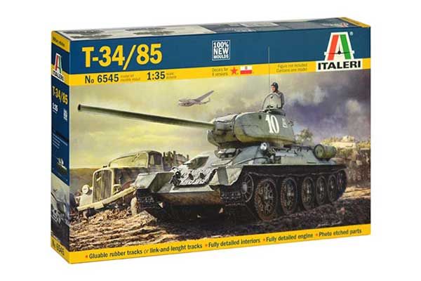 Т34/85 Завод 183 Мод. 1944 (ITALERI 6545) 1/35