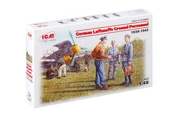Наземный персонал ВВС Германии (1939-1945) (ICM 48085) 1/48