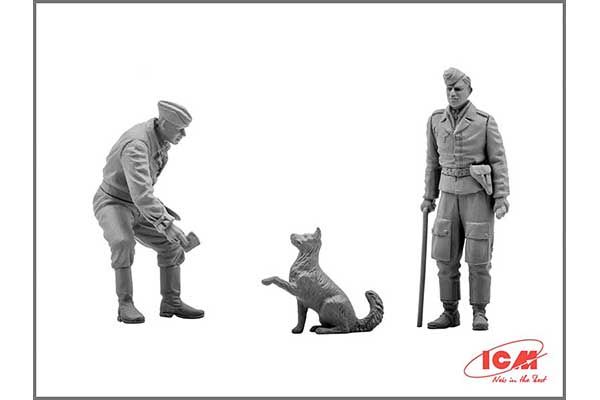 Наземный персонал ВВС Германии (1939-1945) (ICM 48085) 1/48