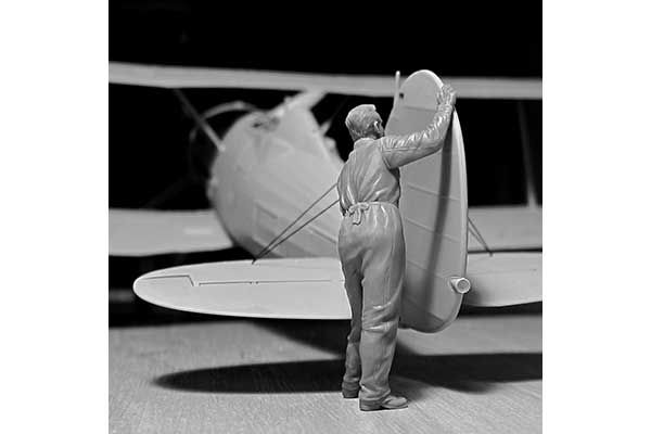 Наземный персонал ВВС Великобритании II МВ (1939-1945) (1939-1945) (ICM 32107) 1/32