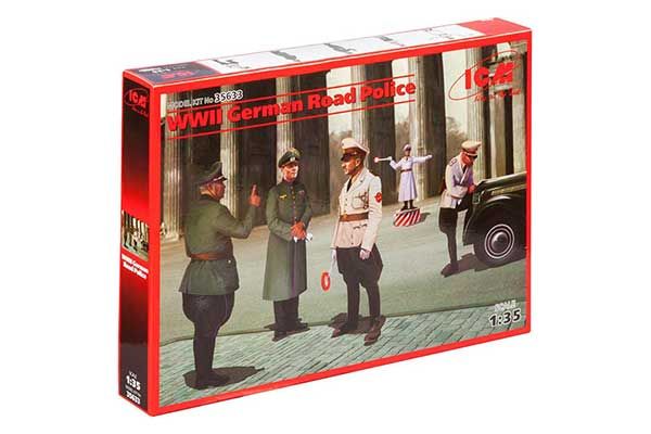 Німецька дорожня поліція 2 СВ (ICM 35633) 1/35