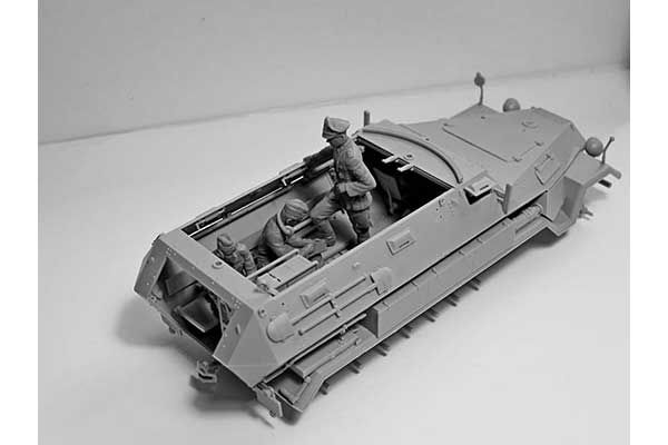 Німецький екіпаж командної машини (1939-1942 р) (ICM 35644) 1/35