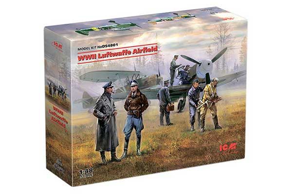 Аеродром Люфтваффе II СВ (ICM DS4801) 1/48