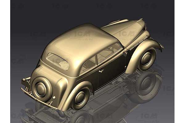 Легкові автомобілі Вермахту (ICM DS3504) 1/35