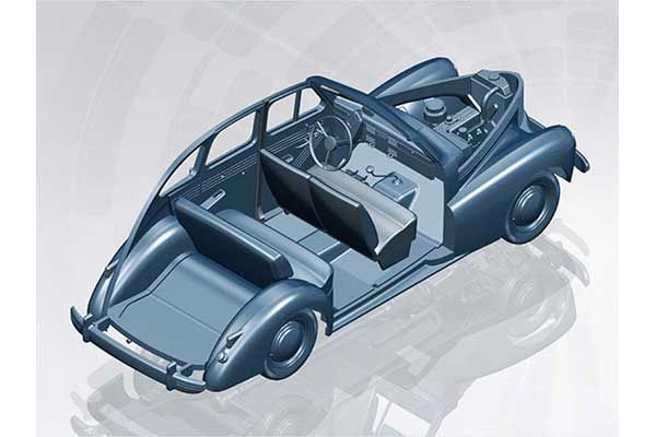 Легкові автомобілі Вермахту (ICM DS3504) 1/35