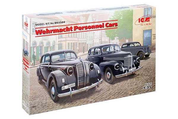 Легкові автомобілі Вермахту (ICM DS3504) 1/35