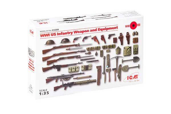 Озброєння і обладнання піхоти США 1МВ (ICM 35688) 1/35