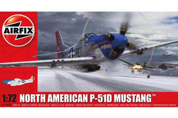 North American P-51D Mustang (Airfix 01004A) 1/72 North American P-51D Mustang (Airfix 01004A) 1/72