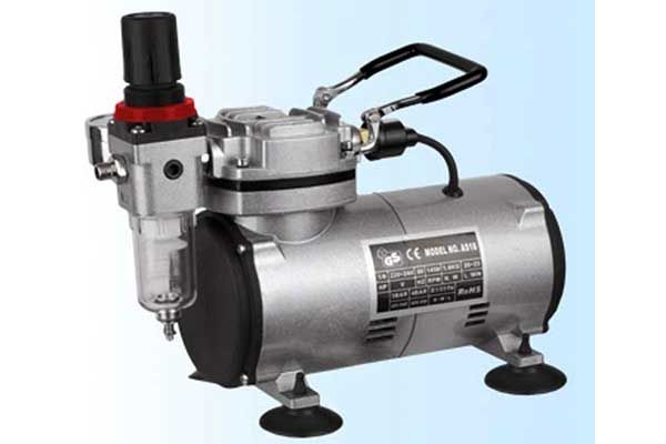 FENGDA AS-18-2 Компресор для аерографа безмасляний з редуктором і фільтром. FENGDA AS-18-2 Компресор для аерографа безмасляний з редуктором і фільтром.