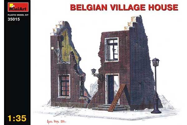 Бельгійський сільський будинок (MiniArt 35015) 1/35 Бельгійський сільський будинок (MiniArt 35015) 1/35