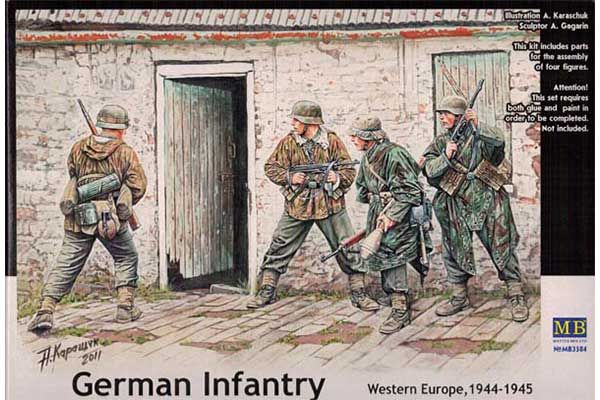 Німецька піхота (Master Box 3584) 1/35 Німецька піхота (Master Box 3584) 1/35