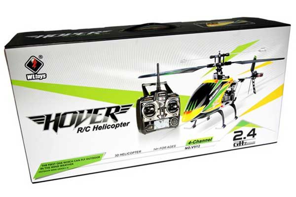 Радиоуправляемый вертолёт  р/у WL Toys V912 Sky Dancer 2.4GHz 4-к большой