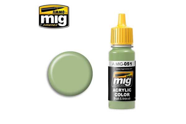 Акриловая краска - Medium Light Green (A.MIG-0051)