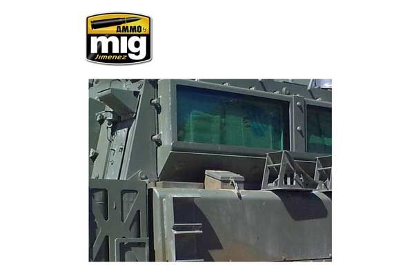 Акриловая краска - A.MIG-0096 Green Periscope (and Tail Light On)