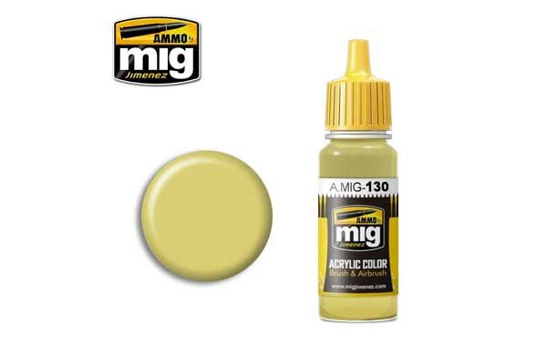 Акриловая краска - Faded Yellow (A.MIG-0130)