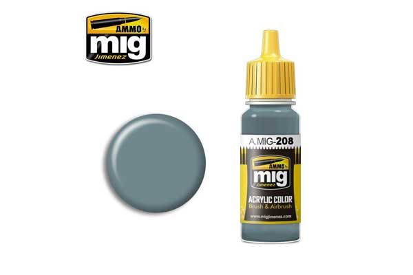 Акриловая краска - FS-36320 Dark Compass Ghost Gray (A.MIG-0208)